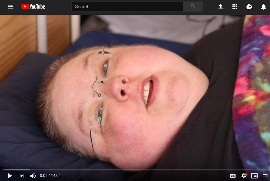 Screenshot from one of Ricky's YouTube videos